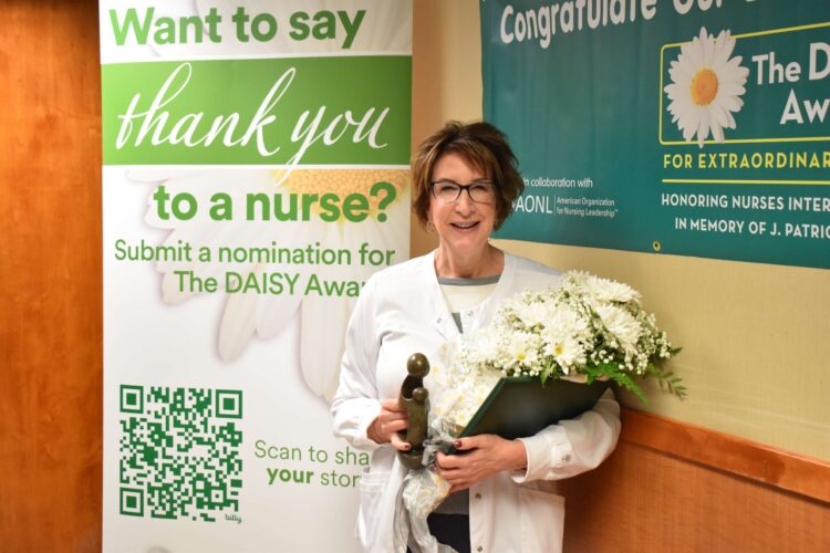 Trinity nurse honored with DAISY Award